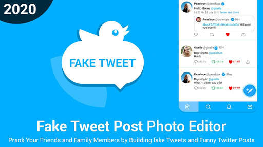 Fake Tweet Generator for Fake Tweets Prank 1 تصوير الشاشة