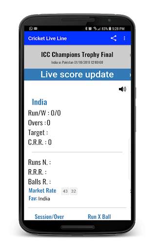 New Cricket Live Line screenshot 1