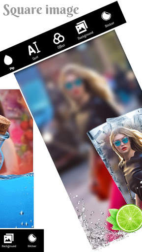 PIP Camera - Glass Blur Background screenshot 3