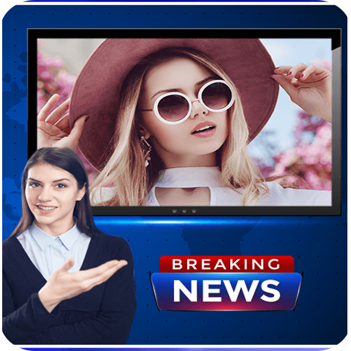Breaking News Photo Frames أيقونة