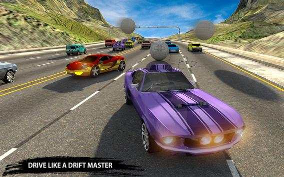 Aventador Melayang Balap:Rolling Bola Jatuh screenshot 7