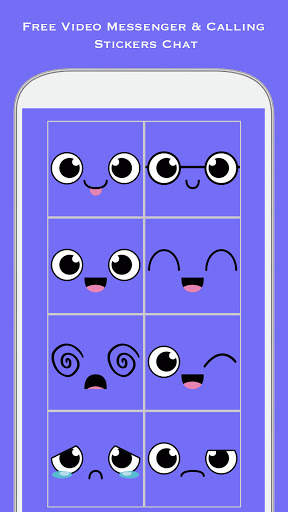 Free Video Calls & Messenger Stickers App screenshot 2