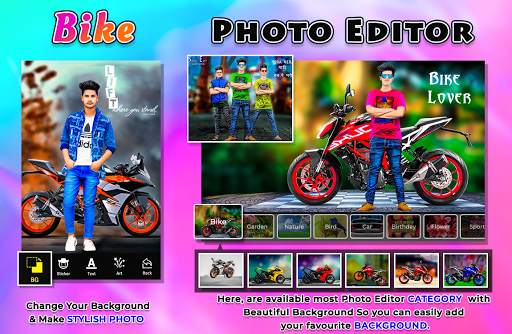 Bike Photo Editor screenshot 2