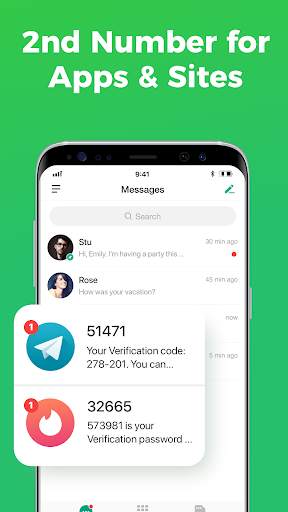2nd Line - Second Phone Number screenshot 4