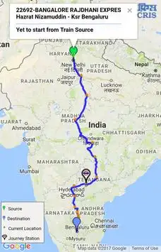 Train on Map | Live Running Status! screenshot 2