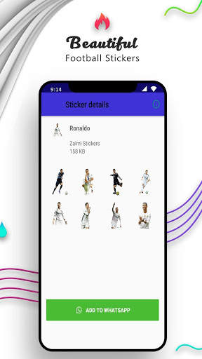 Football Stickers For WhAtsapp 2020 screenshot 2