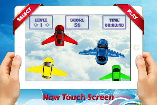 Flying Car Racing Simulator 2 تصوير الشاشة