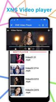 XNS Video Player - X Video Player 2020 screenshot 1