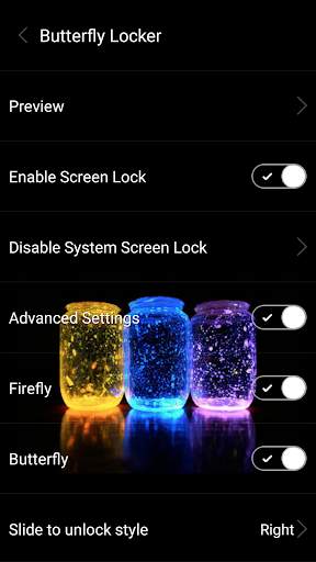 Butterfly locksreen screenshot 1