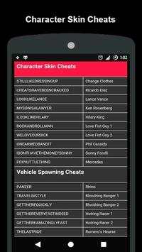Cheat Codes for GTA Vice City screenshot 3