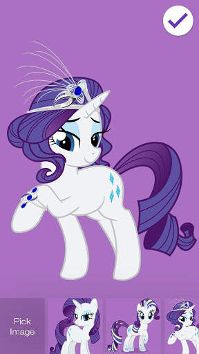 Pony Sketch ART Screen Lock screenshot 3