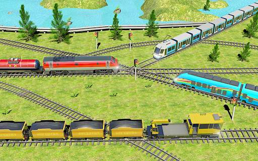 Indian Train City 2019 – Oil Trains Game Driving screenshot 13