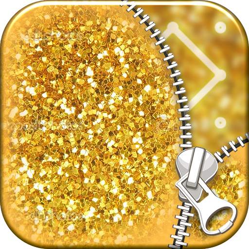 Glitter Zipper Lock Screen 3.0