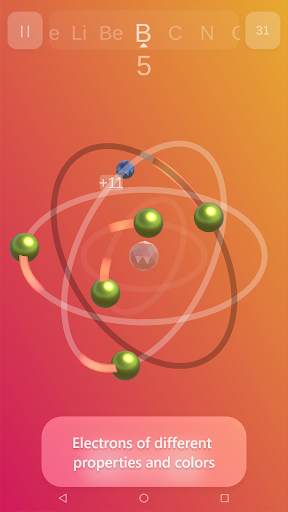 Electron : Atom Game screenshot 2