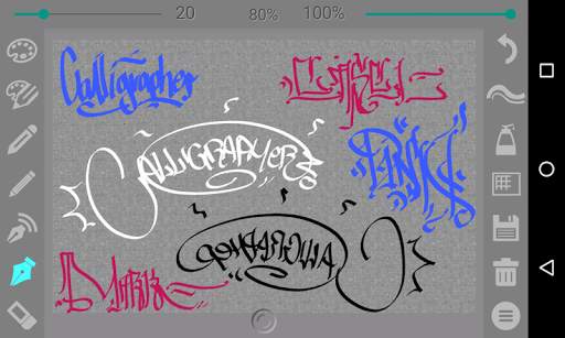 Calligrapher screenshot 1