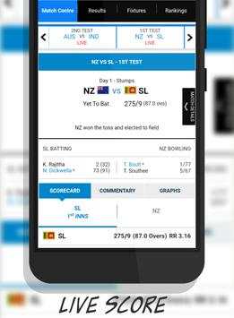Cricket GURU- Live score screenshot 1