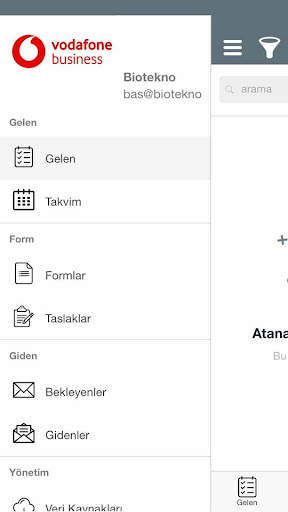 Vodafone Mobil Form screenshot 3