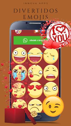 Love Stickers emojis y stickers amor para Whatsapp screenshot 5