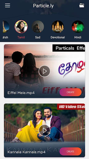 Particle.ly Video Status Maker screenshot 4