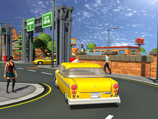 Taxi Car Driver Parking 3d स्क्रीनशॉट 11