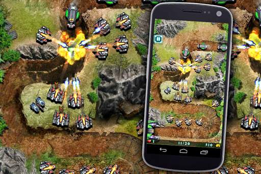 Galaxy Defense -  タワーディフェンス screenshot 1