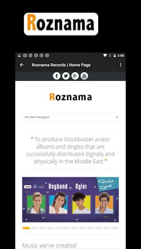 Roznama Holding screenshot 2