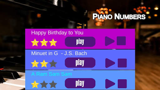 Piano Numbers - music game screenshot 1