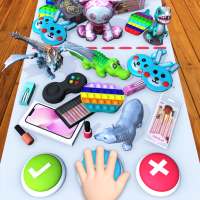 fidget trading: trade toys 3D logo