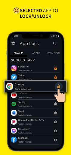AppLock - Fingerprint iOS 16 screenshot 3