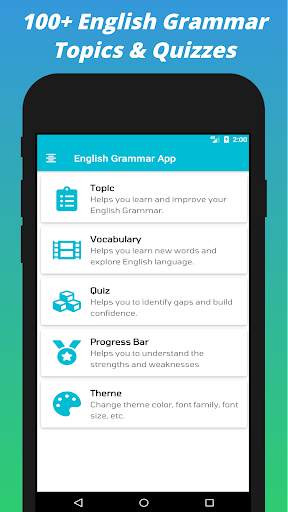 English Grammar App screenshot 1