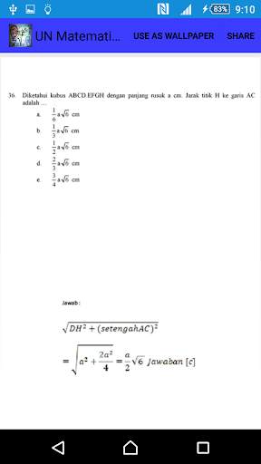Soal UN Matematika SMA screenshot 6