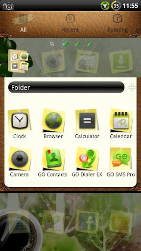 Work Desk GO Launcher EX Theme screenshot 5