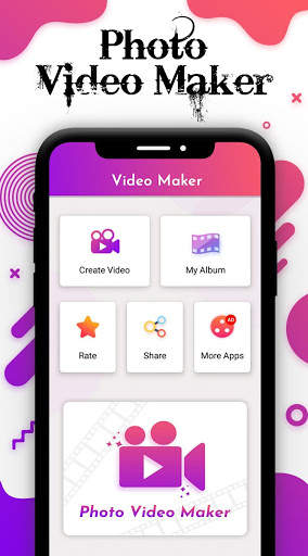 Photo Video Maker with Song screenshot 1
