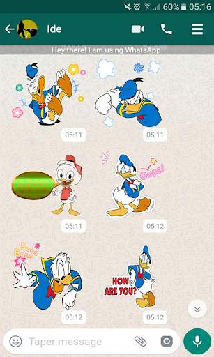 Cute Duck Stickers For Whatsapp screenshot 7