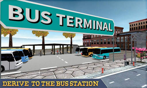 Simulator bas Amerika Syarikat: permainan bas screenshot 7