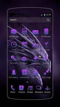 Purple Dragon Theme screenshot 2