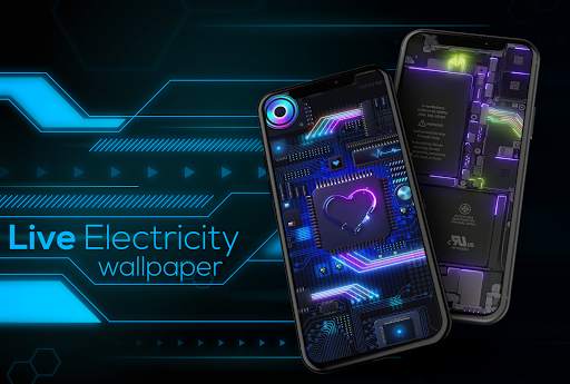 Phone Electricity HD Live Wallpaper 2020 screenshot 1