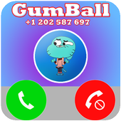 Fake Call From Gumball icon