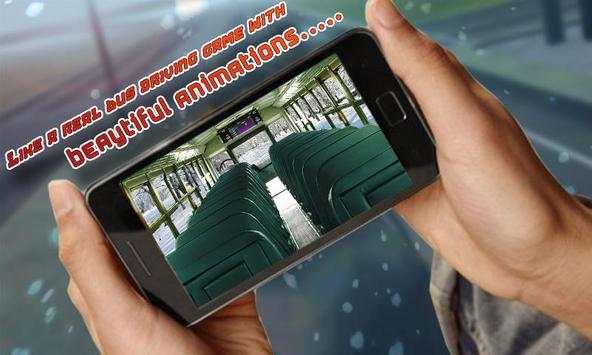 Snow Bus Driving Sim screenshot 2