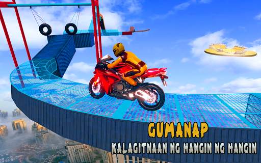 Ramp Bike imposible Karera ng Laro screenshot 8