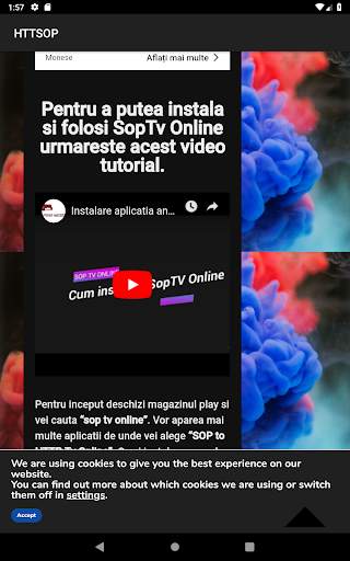 SOP to HTTP Tv Online screenshot 11