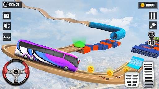 Offline 3D Driving Bus Games screenshot 1
