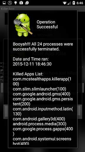 KillerApp Advanced Task Killer screenshot 2
