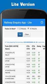 Railway Enquiry App - Lite screenshot 3
