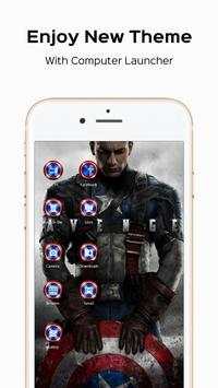 Captain Theme for Computer Launcher screenshot 1
