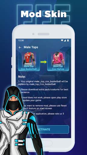 FFF FF Skin Tools: Mod Skin screenshot 3