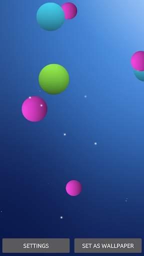 Colorful Bubble Live Wallpaper screenshot 4