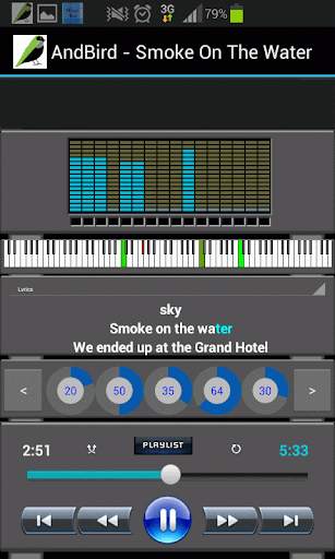 AndBird - Music Player screenshot 2
