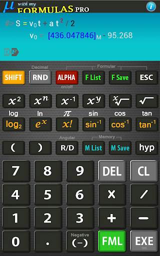 Scientific Calculator Mu Lite screenshot 9