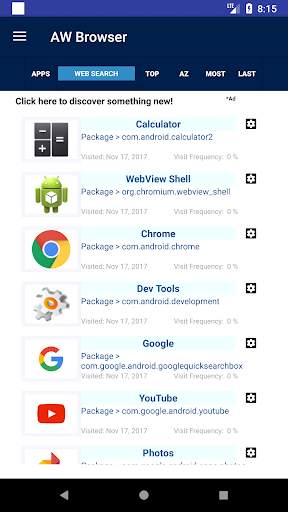 AW Browser - Apps Launcher Web Browser All in One screenshot 4